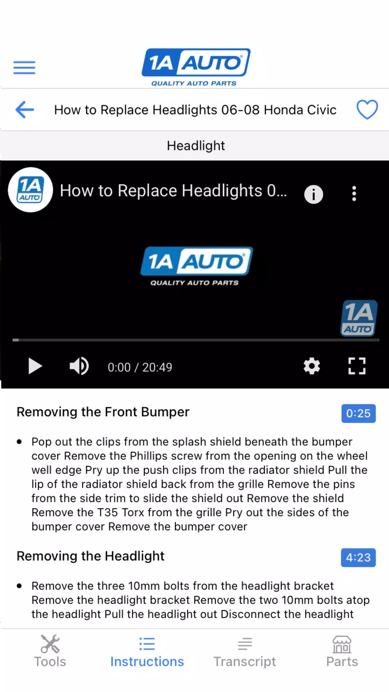 1A Auto 스크린샷 4