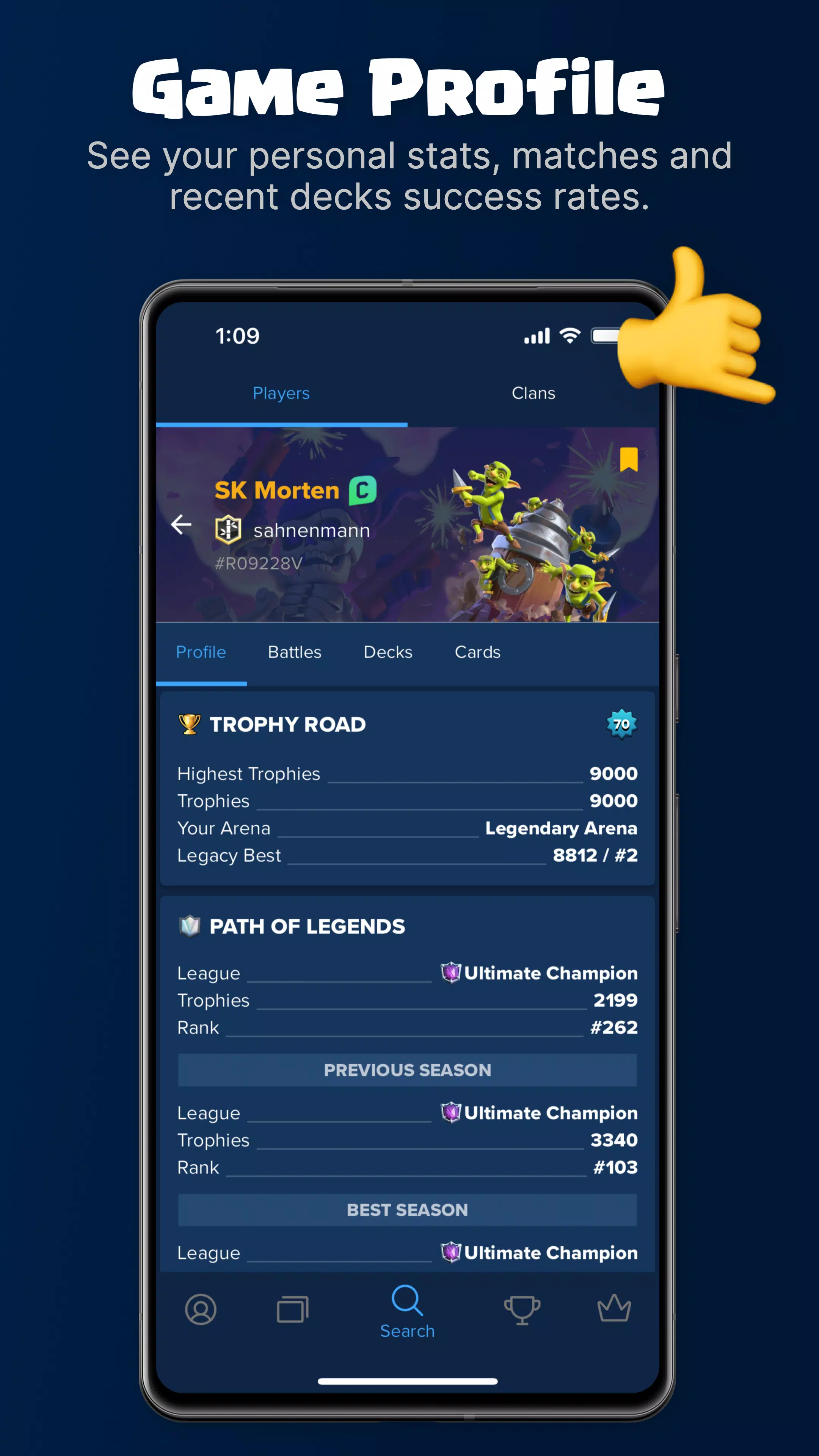 Stats Royale for Clash Royale應用截圖第4張