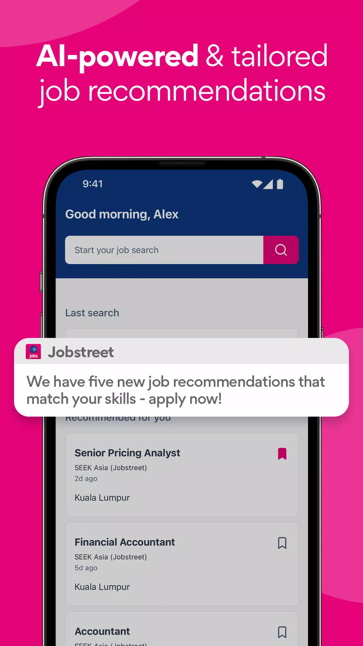 Jobstreet: Job Search & Career Captura de tela 4