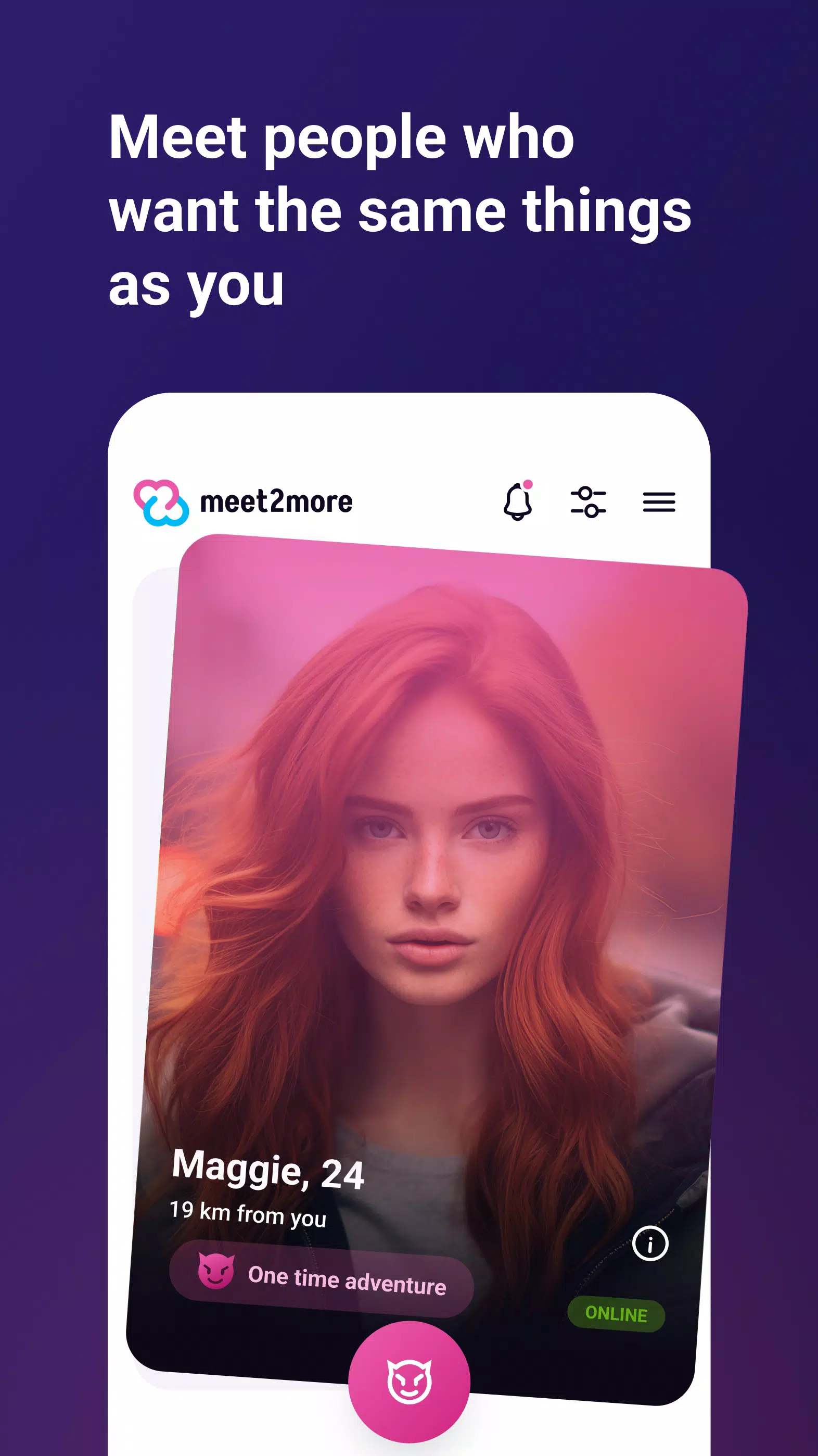 meet2more Screenshot 1
