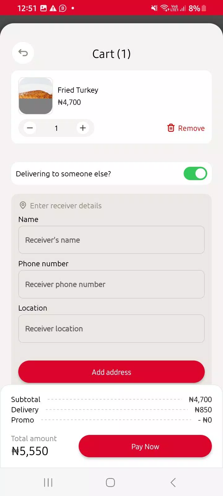 Kilimeals應用截圖第4張