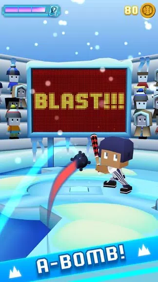 Blocky Baseball Скриншот 2