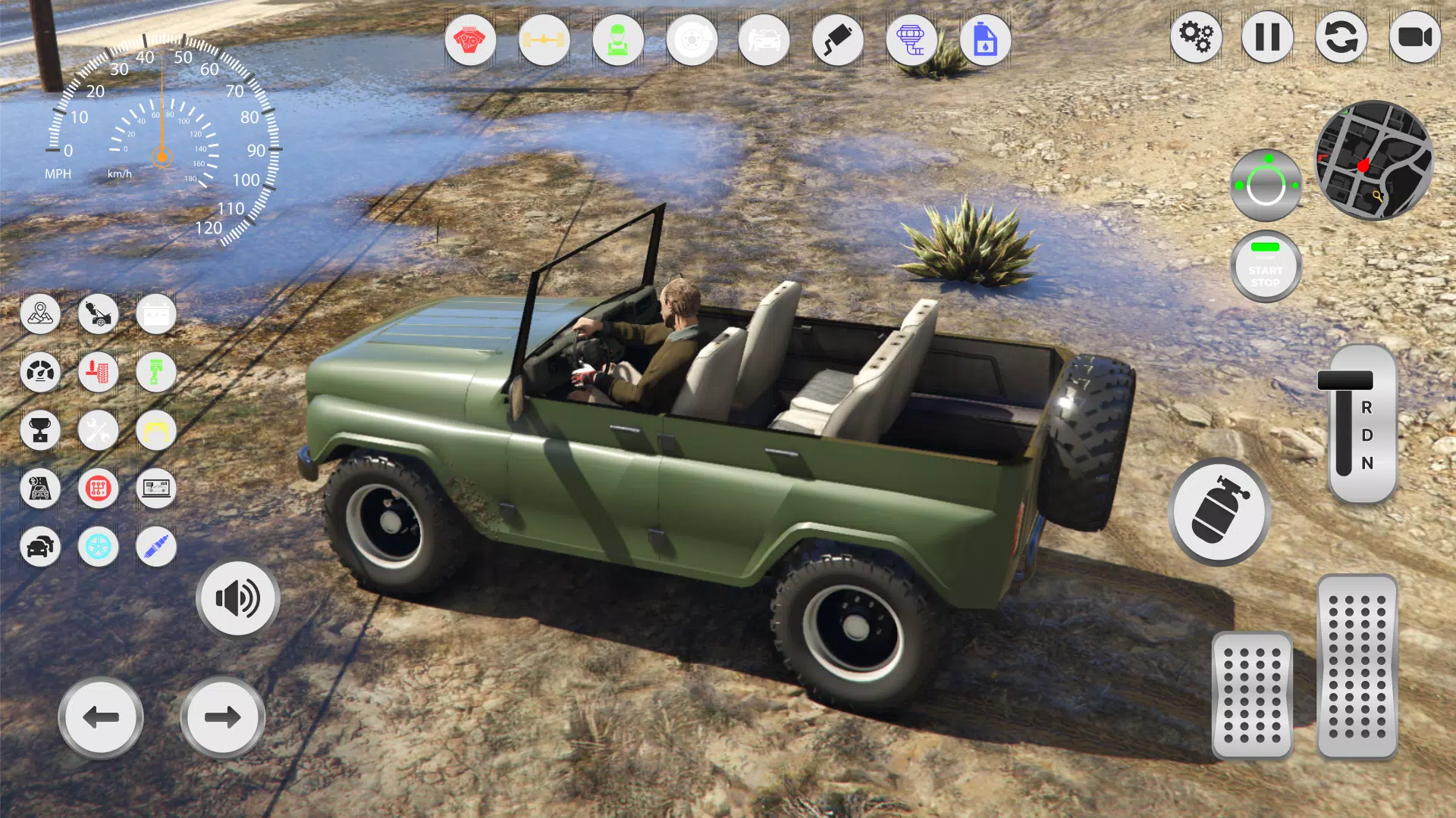 UAZ Hunter 4x4 Russian SUV Captura de tela 2