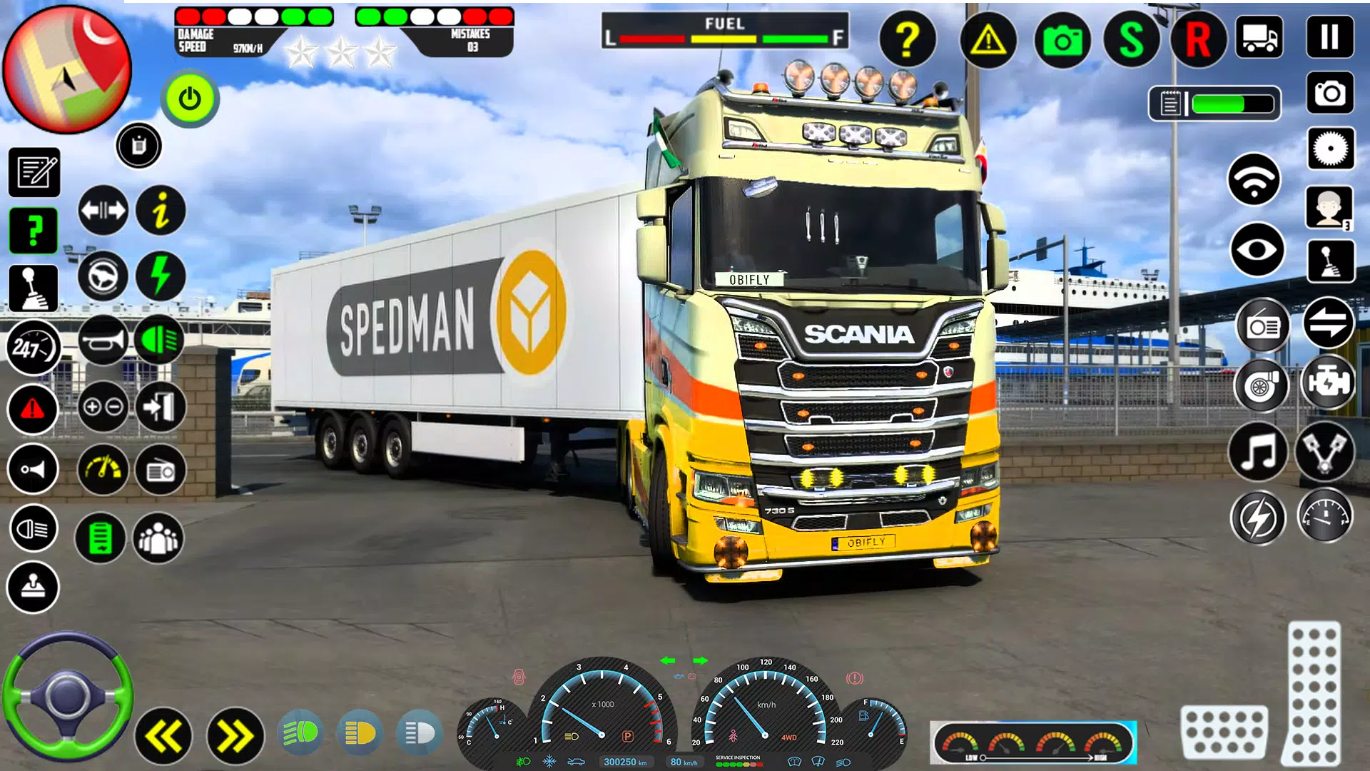 Cargo Truck Driving Euro Truck Captura de pantalla 2