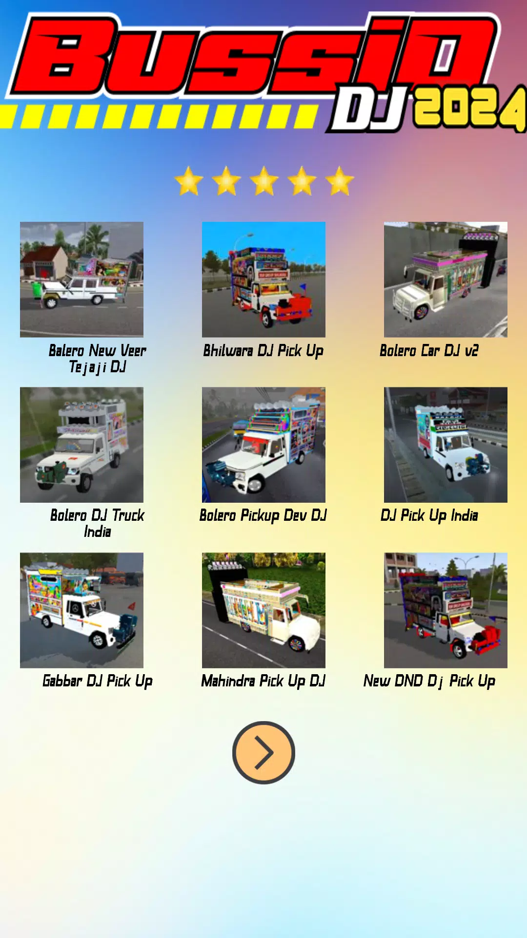 Mod Bussid DJ 2024应用截图第2张