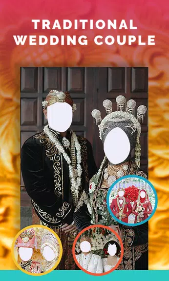 Traditional Wedding Couple Captura de pantalla 1