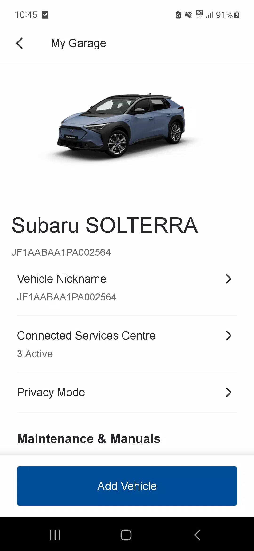 SUBARU Care应用截图第4张