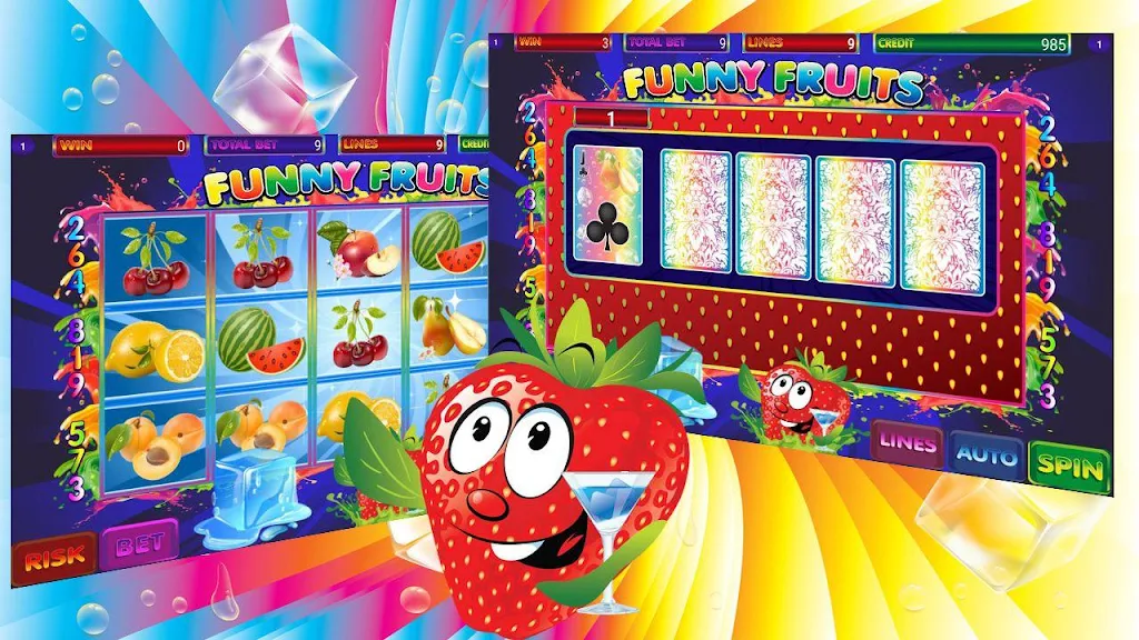 Funny Fruits Slot 스크린샷 1