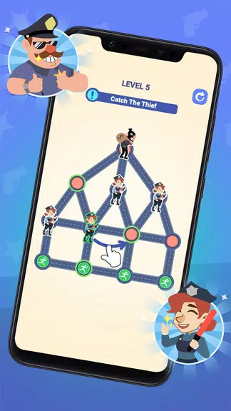 Catch The Thief: Help Police應用截圖第3張