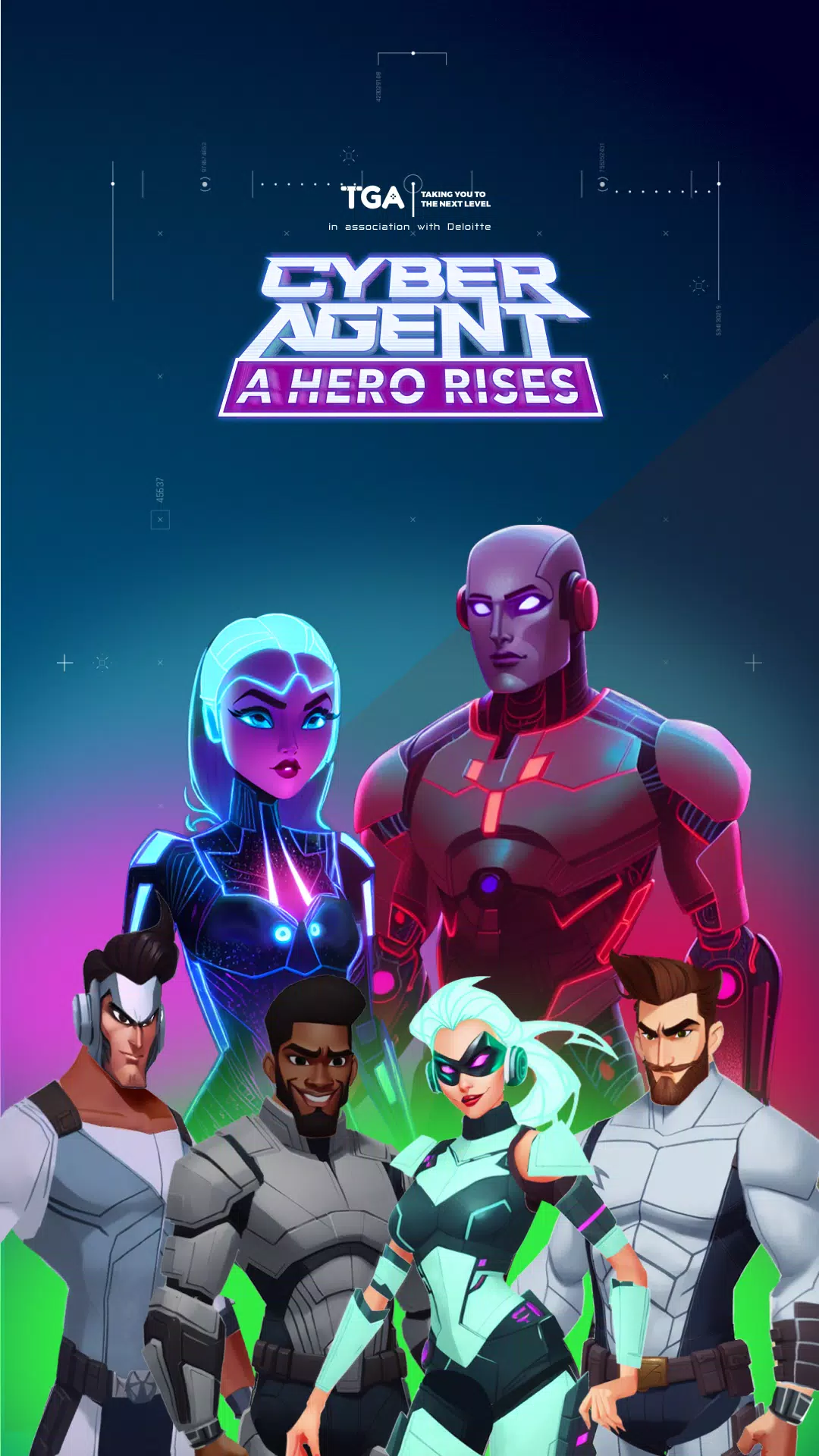 Cyber Agent, a hero rises स्क्रीनशॉट 1