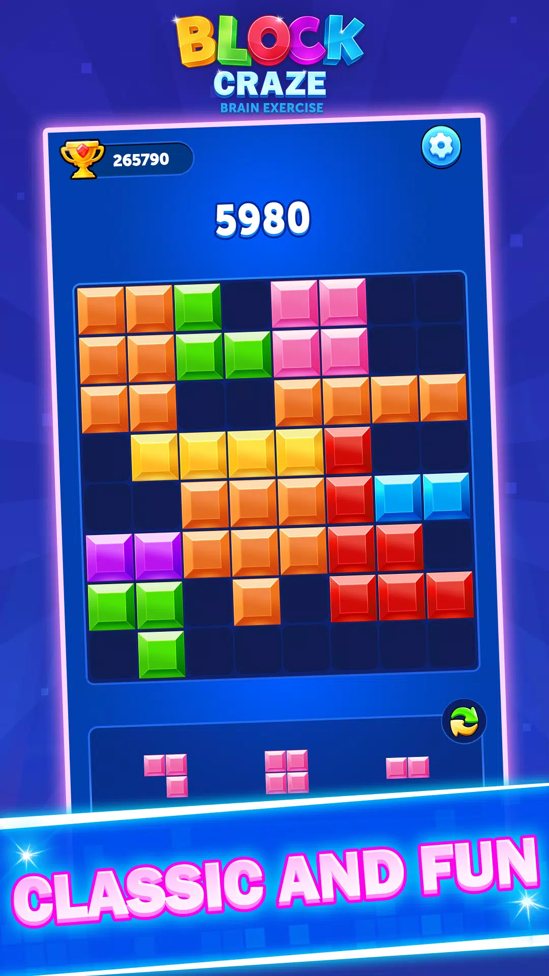 Block Craze：Brain Exercise應用截圖第4張