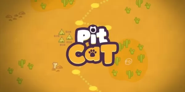 Pit Cat: Um jogo de quebra-cabeça de trajetória baseado em física