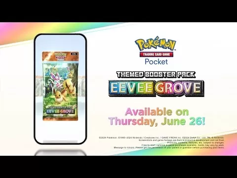 Pokémon TCG Pocket Announces Eevee Grove Expansion Pack