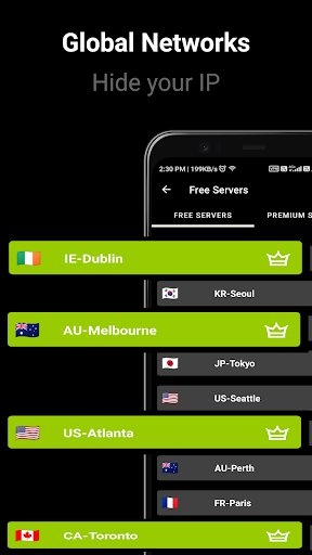 Kite Secure VPN: Proxy Master Capture d'écran 3