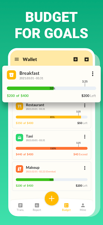 Money Tracker Expense Tracker Capture d'écran 3