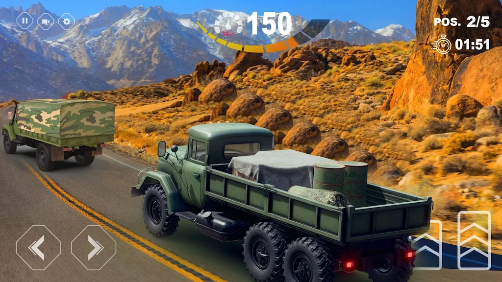 Army Truck Game - Racing Games应用截图第4张