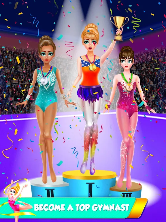 Star Girl Gymnastics Games Captura de pantalla 2