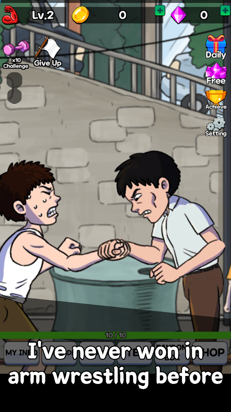 Arm Wrestling Clicker APK 스크린샷 2