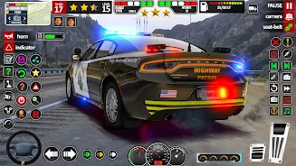 Cop Police Car Driving Game 3D Screenshot 3