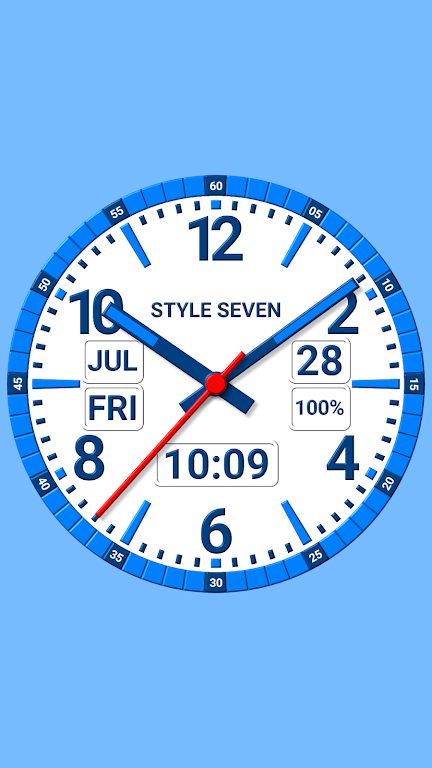 Kit Analog Clock-7 Screenshot 1