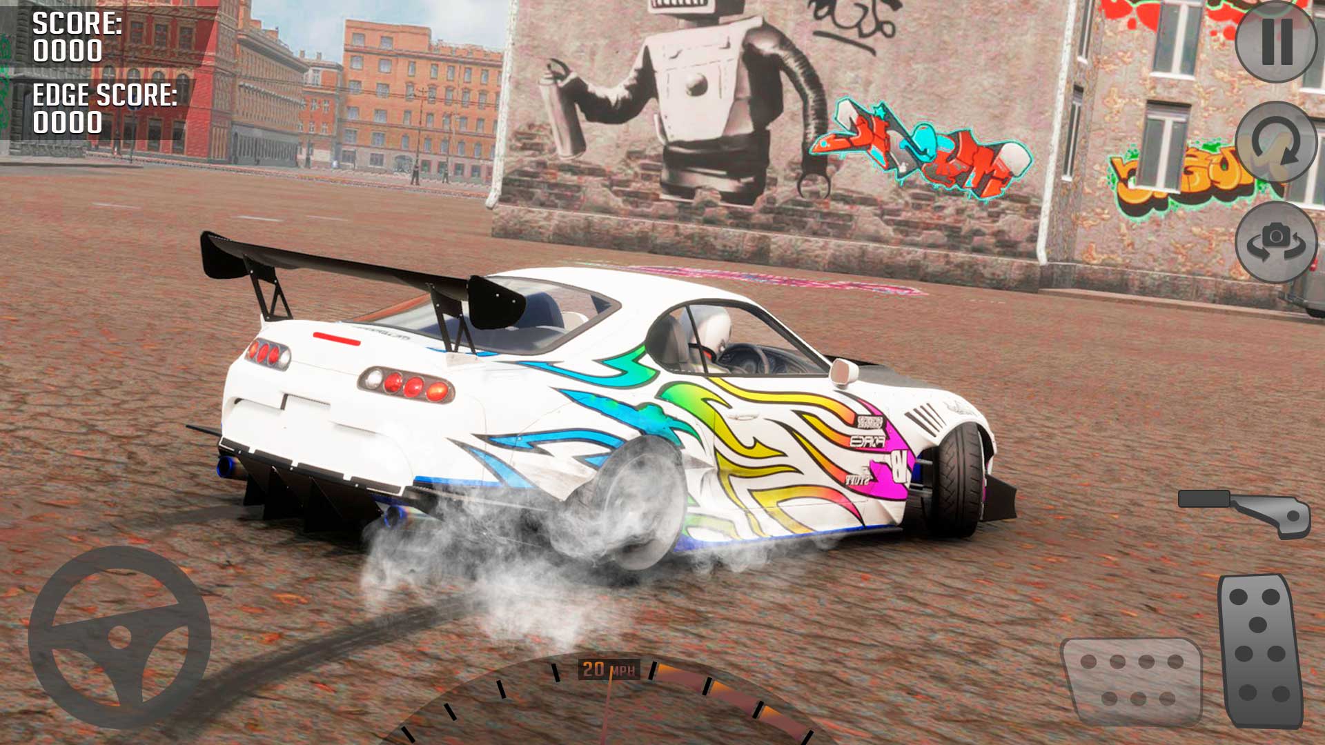 Real Drifting & Driving Car 3D Capture d'écran 4