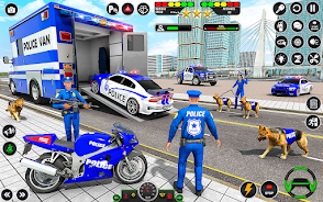 Police Cargo Transport Games スクリーンショット 3