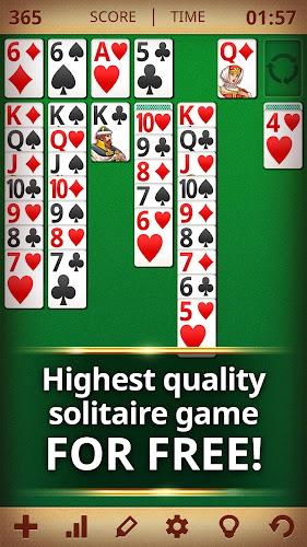 Basic Solitaire Card Games 스크린샷 1