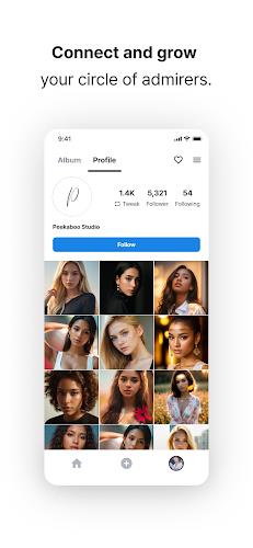 Tweak - AI Photo Community Скриншот 4