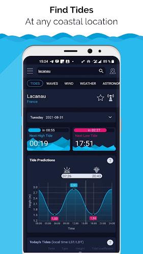 High Tide -Tides chart near me Screenshot 1