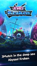 Jewel Kraken: Match 3 Blast Captura de pantalla 1