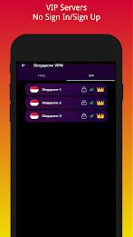 Singapore Fast VPN:Safer VPN Capture d’écran 4