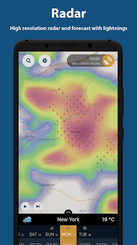 Ventusky: Weather Maps & Radar Captura de pantalla 3