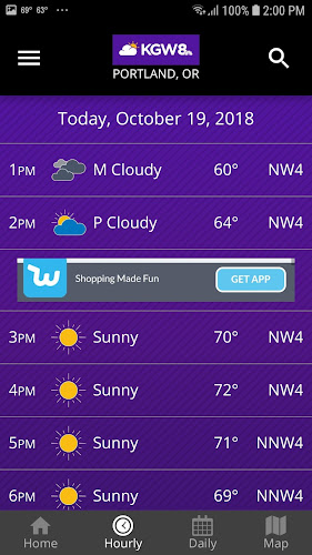 Portland Weather from KGW 8 Screenshot 3