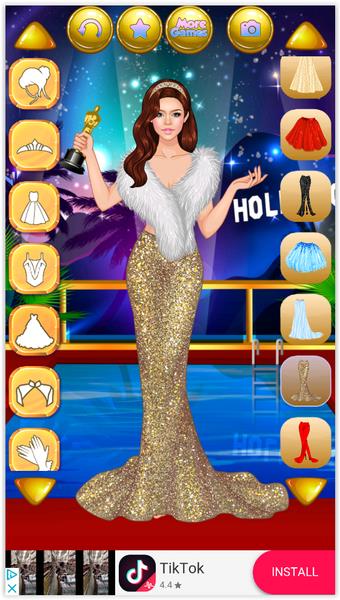 Habiller Actress - Jeux mode Capture d’écran 4
