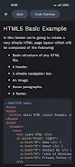 Learn HTML Captura de pantalla 2