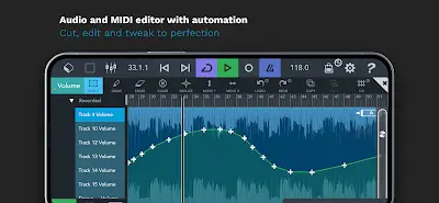 Cubasis: Audio Editor & Studio スクリーンショット 4