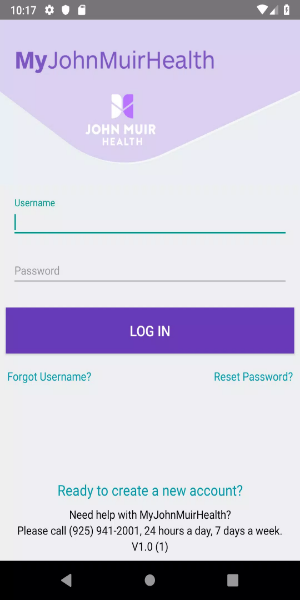 MyJohnMuirHealth स्क्रीनशॉट 1