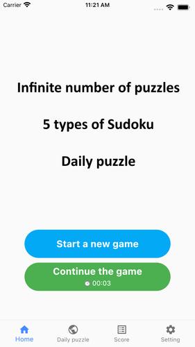 All Sudoku - 5 kinds of sudoku Скриншот 1