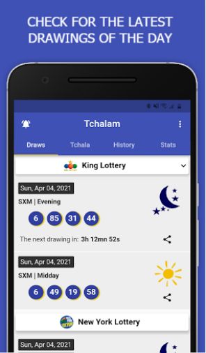 TCHALAM: Lottery with Haitian Spiritual Numbers應用截圖第2張