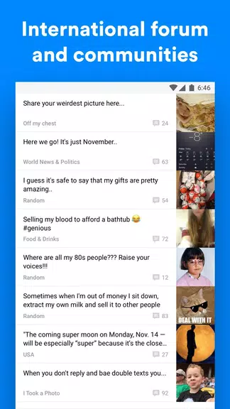 9CHAT: International Forum, Groups & Communities スクリーンショット 1