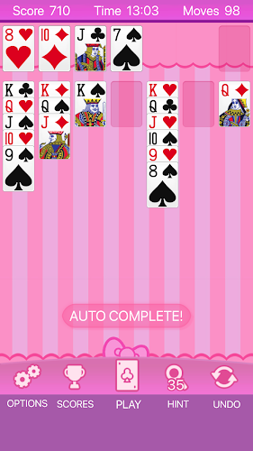 Pink Solitaire应用截图第1张