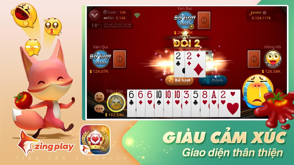 Tiến lên Miền Nam - Tiến Lên - ZingPlay Screenshot 3