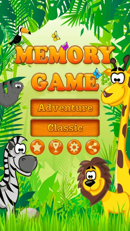 Memory Game Animals Screenshot 1