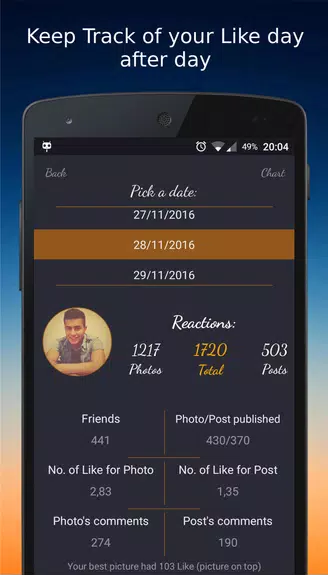 Likes/Followers/Liker Friends Profile for Facebook Capture d’écran 4