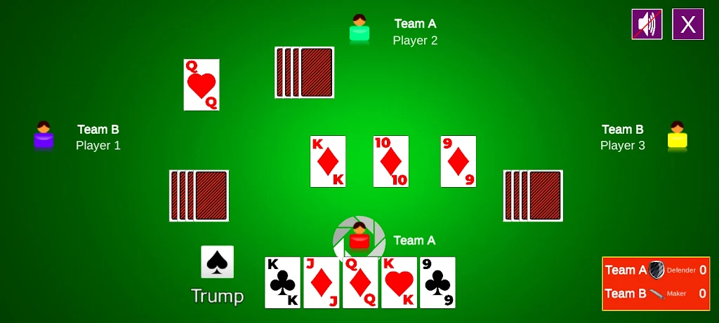 Euchre anytime應用截圖第3張
