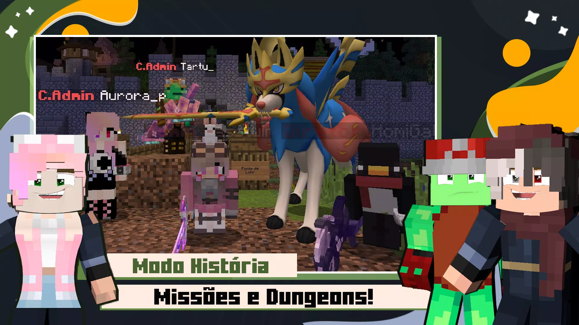 Pixelmon Brasil Скриншот 3