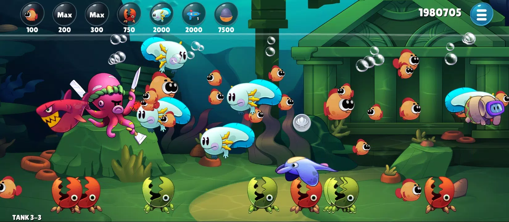 Insaniquarium Deluxe Evolution应用截图第3张