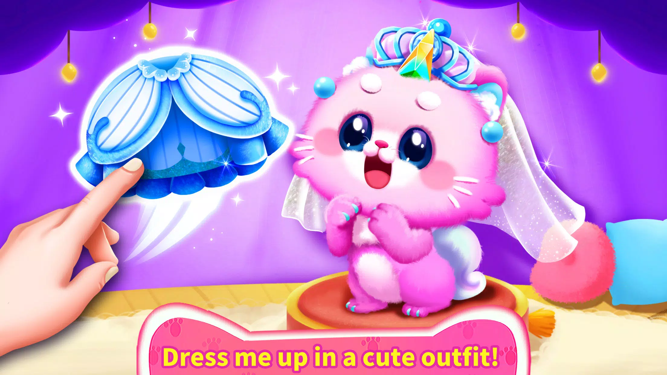Little Panda’s Cat Game 스크린샷 3