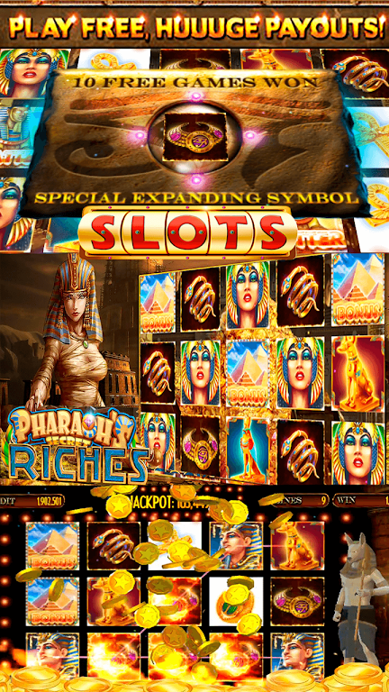 Pharaoh’s Secret Casino Online Slot Machine Скриншот 3