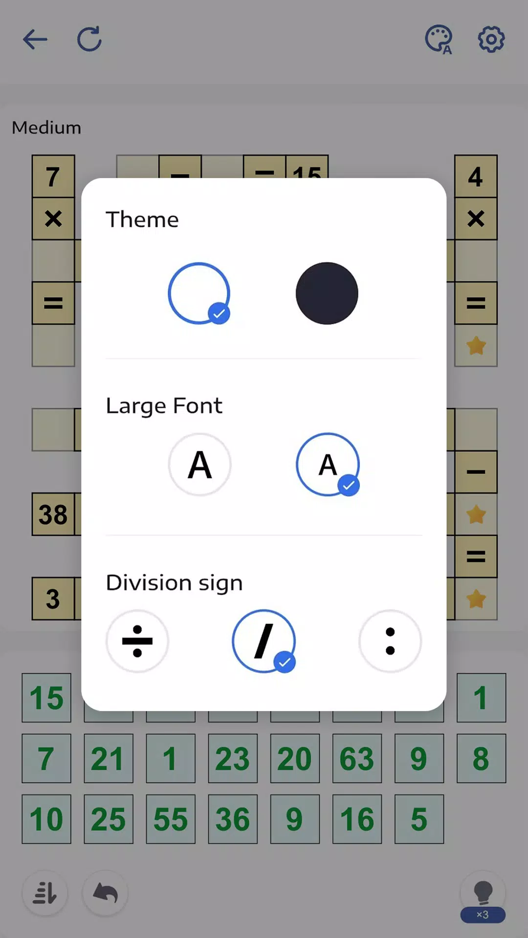 Crossmath - Math Puzzle Games स्क्रीनशॉट 4